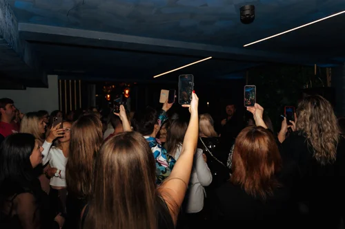 Kateryna Buzhynska and Mykhailo Grytskan concert event at Moisei restaurant