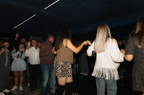 Kateryna Buzhynska and Mykhailo Grytskan performance at Moisei Ukrainian restaurant Brentford