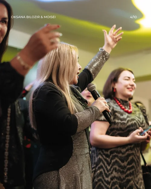 Oksana Bilozir charity concert at Moisei restaurant