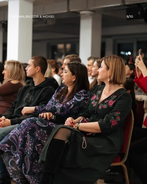 Oksana Bilozir charity concert at Moisei restaurant