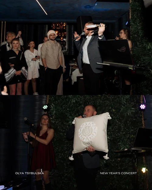 Olya Tsybulska New Year's Eve concert at Moisei restaurant