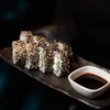 California with Eel - Premium California roll with eel at Moisei restaurant London