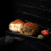 Crab burger sushi at Moisei restaurant London