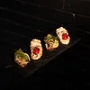Nadvirna canapés at Moisei restaurant