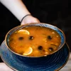 Solyanka - Traditional Ukrainian sour soup at Moisei restaurant London